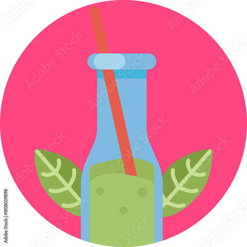 A tall glass of iced tea with ice cubes and a straw.