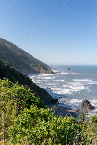 Pacific coastline near Crescent City CA
