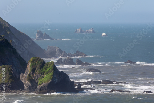 Pacific coastline near Crescent City CA