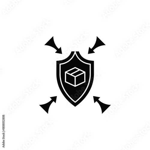 Black silhouette of a person jumping over a gap in a split staircase, symbolizing overcoming obstacles or a trap.