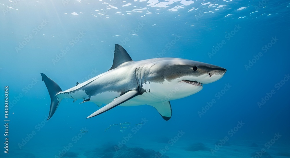 Fototapeta premium great white shark