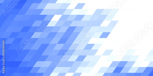 Blue abstract geometric shapes background with 3D layered patterns and modern gradients, suitable for web banners, technology themes, and professional digital design projects.