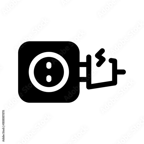 Plug Icon Vector Symbol Design Illustration