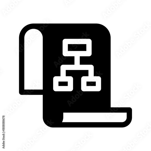 Algorithm Icon Vector Symbol Design Illustration