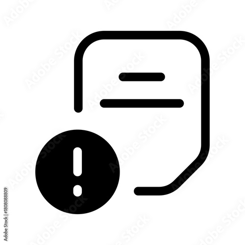 Failure Icon Vector Symbol Design Illustration
