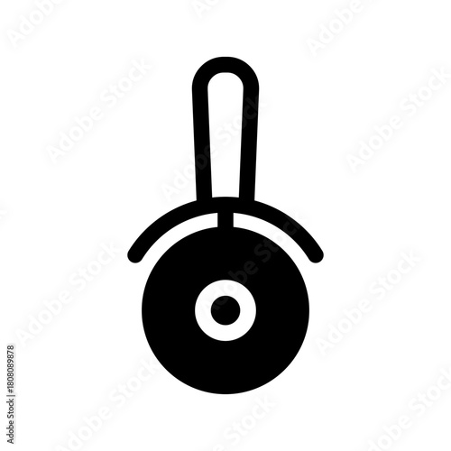 Pizza Cutter Icon Vector Symbol Design Illustration