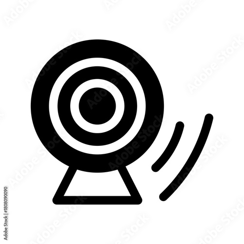 Web Camera Icon Vector Symbol Design Illustration