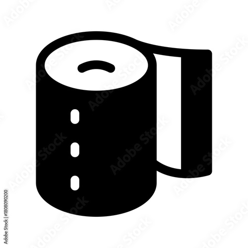 Kitchen Roll Icon Vector Symbol Design Illustration