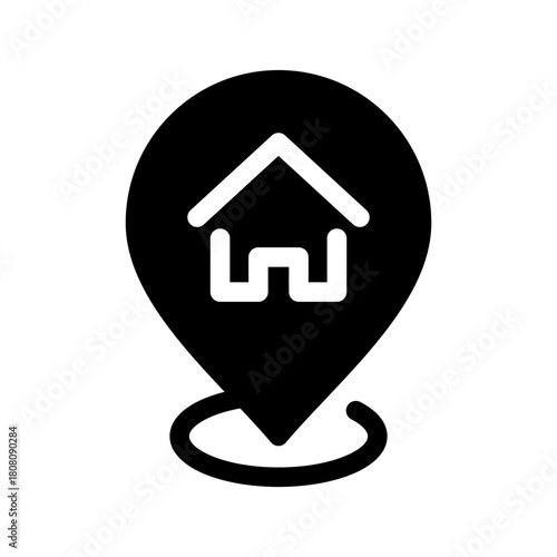 Home Icon Vector Symbol Design Illustration