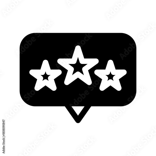 Review Icon Vector Symbol Design Illustration