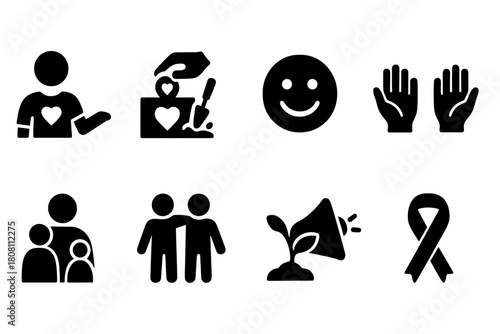 Food and cooking outline icon set. Culinary, kitchen tools, cooking essentials in outline