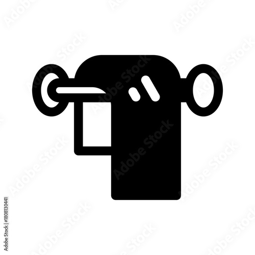 Towel Icon Vector Symbol Design Illustration