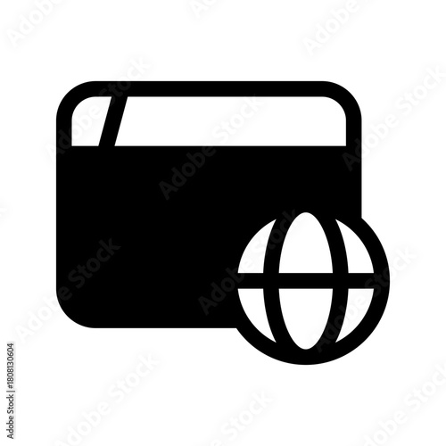 Website Icon Vector Symbol Design Illustration