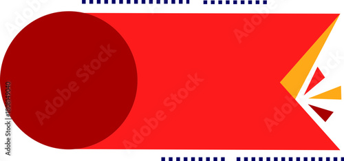 Sale Banner With Dot 