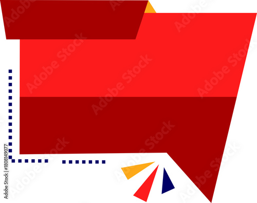 Sale Banner With Dot 