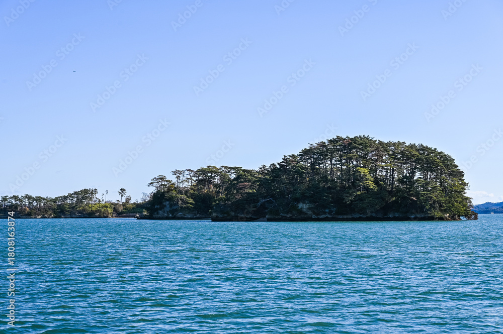 Naklejka premium 日本宮城県の松島
