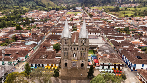 Tableau sur toile Jardin, Antioquia - Colombia