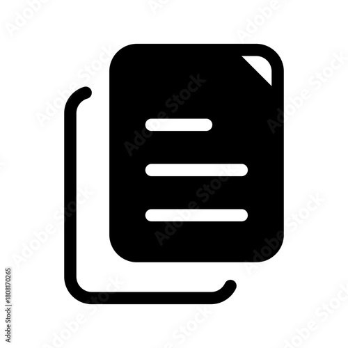 File Icon Vector Symbol Design Illustration