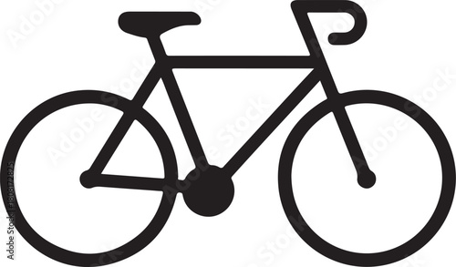 Bicycle icon bike vector symbol