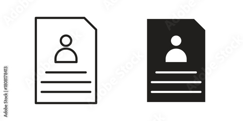Enrollment icon symbols. app and web UI solid and line icon, EPS10