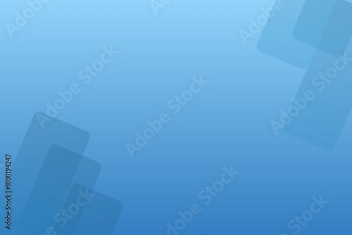 A clean, minimalist vector abstract background featuring a smooth gradient that transitions from a lighter to a deeper shade of blue