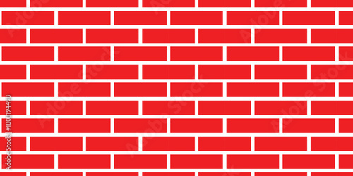 simple red brick wall pattern art for banner poster background.