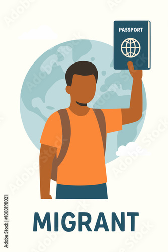 Migrant Identity Illustration