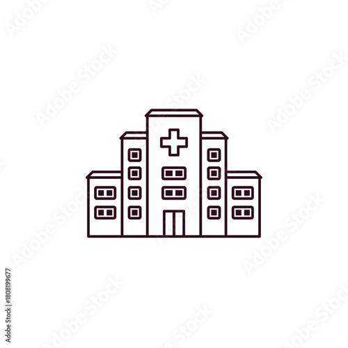 Outline Hospital Building