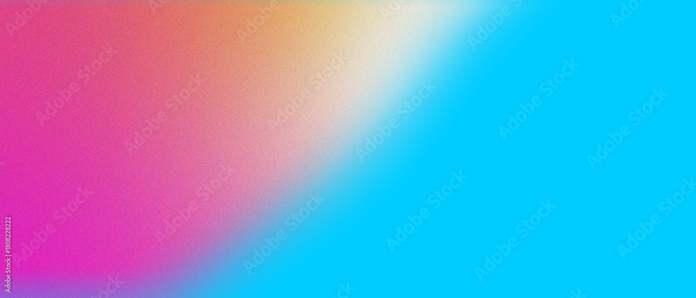 Obraz premium Vibrant pixelated gradient background with pink orange yellow and blue colors