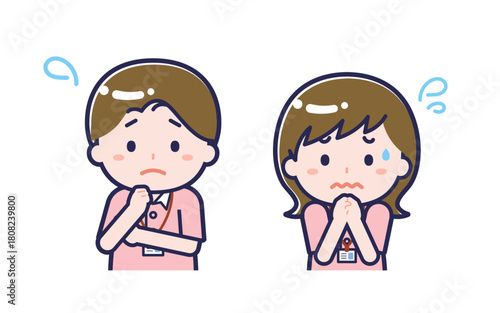 介護士／2人組／男女 05