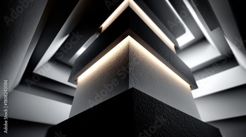 Fototapeta Naklejka Na Ścianę i Meble -  Abstract architectural structure