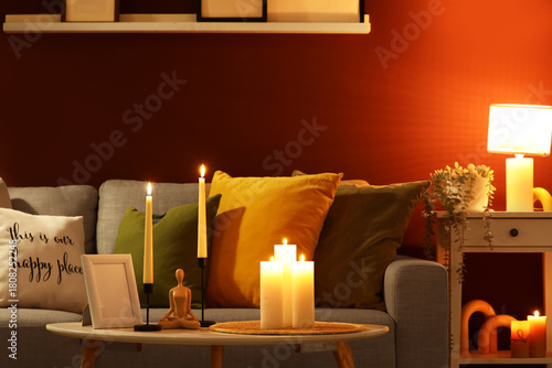 Interior of living room wit...