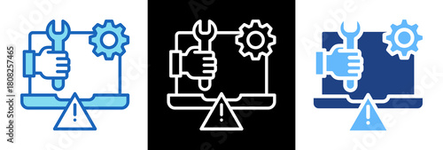 Troubleshooting tripplestyle icon