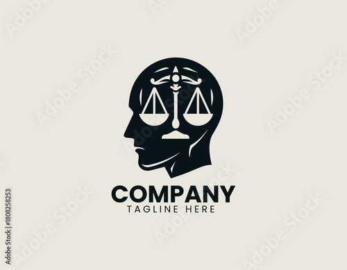 Mind Legal Logo black vector logo