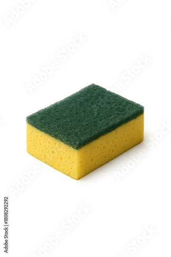 Vibrant cleaning sponge for household chores.