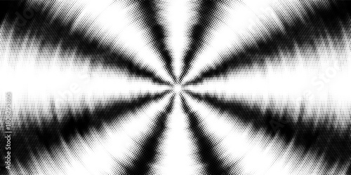 Grunge halftone gradient background. Faded grit noise texture. White and black sand wallpaper. Retro pixelated backdrop. Anime or manga style comic overlay. graphic design textured template modern