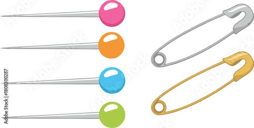 set of colored pencils