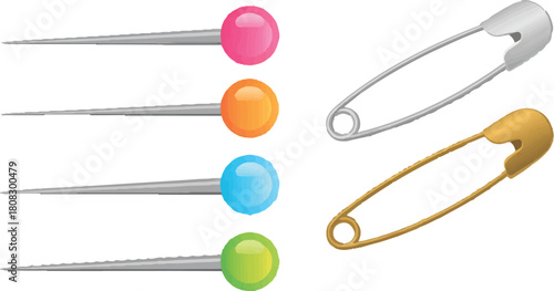 set of colorful plastic clothes pins