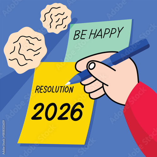 New Year's resolution should be to be happy