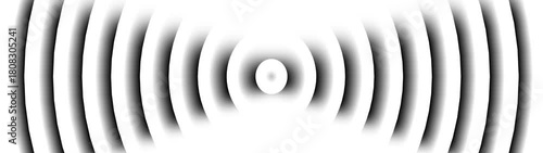 Radio waves waves background. network tower produced radio wave concept. Radio Waves in Circle Form, Radio wave signal animated background.