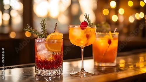 Happy hour cocktails high resolution picture