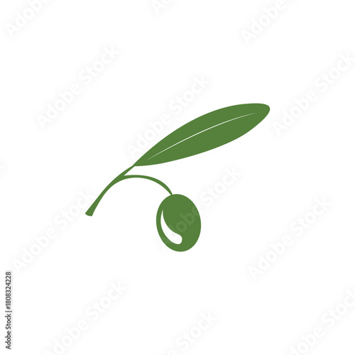 olive icon vector illustration logo