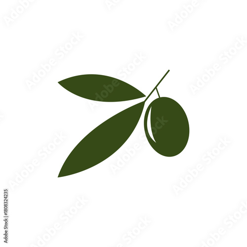 olive icon vector illustration logo
