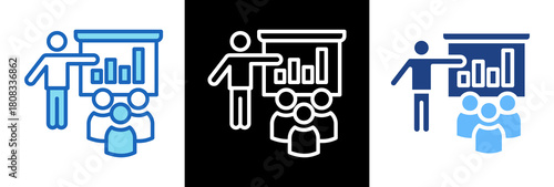 Presenting triple style icon