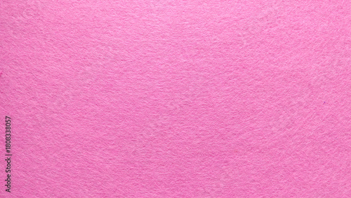 Vibrant Hot Pink Felt Fabric Texture Background Displaying Soft Material and Full Frame Copy Space