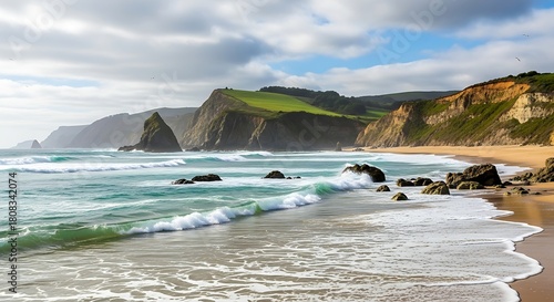 Fototapeta Naklejka Na Ścianę i Meble -  beach and sea