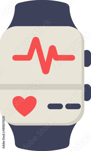 Smart Watch Flat Icon