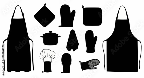 Kitchen tools and accessories for cooking and baking in the kitchen.