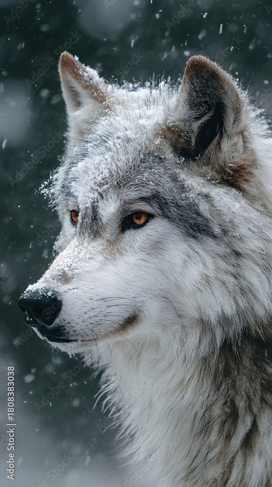 Obraz premium wolf in winter
