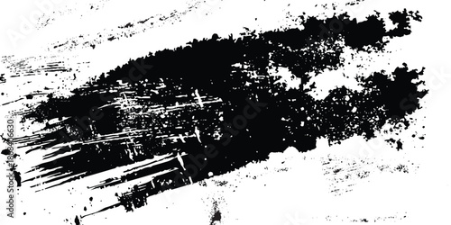 Abstract design with bundle of different ink brush strokes .Paintbrush set template. Grunge brushes collection. Brush stroke paint border in ,Dirty textures of banners, boxes, frames, Painted texture	